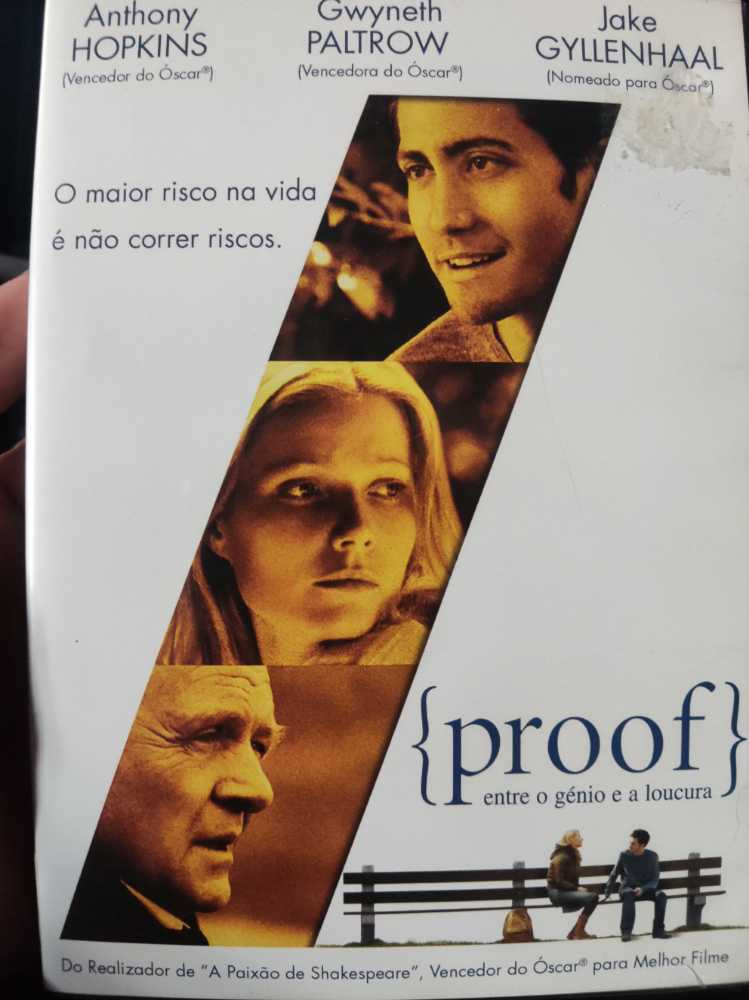 Proof Entre O Génio E A Loucura  DVD movie collectible [Barcode 8713045009908] - Main Image 2