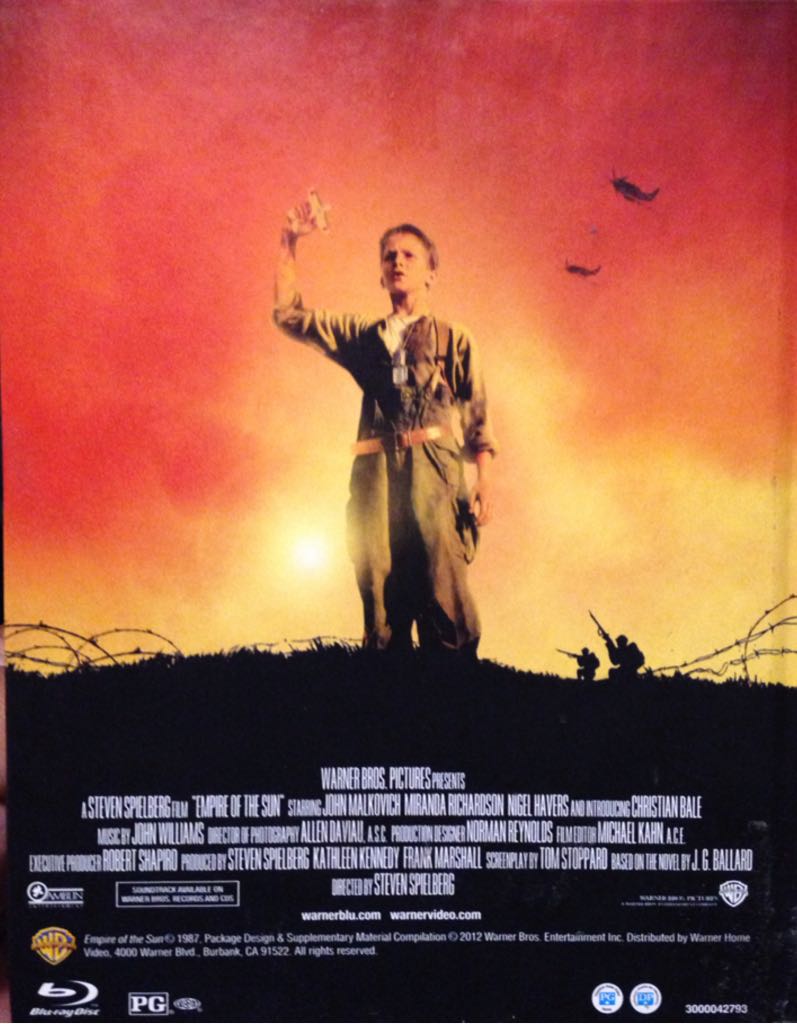Empire of the Sun Blu-ray movie collectible [Barcode 9325336166970] - Main Image 2