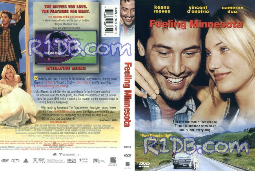 Feeling Minnesota (W/Insert) DVD movie collectible [Barcode 794043485329] - Main Image 2
