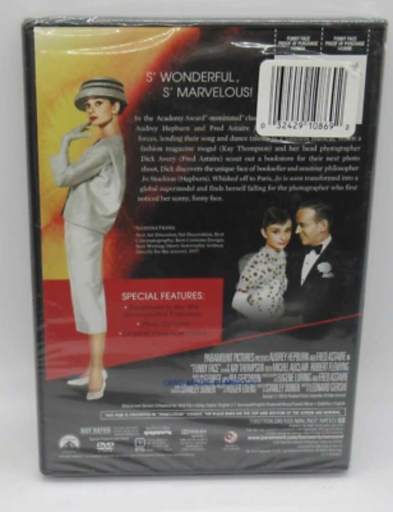 Funny Face DVD movie collectible [Barcode 9324915080270] - Main Image 2