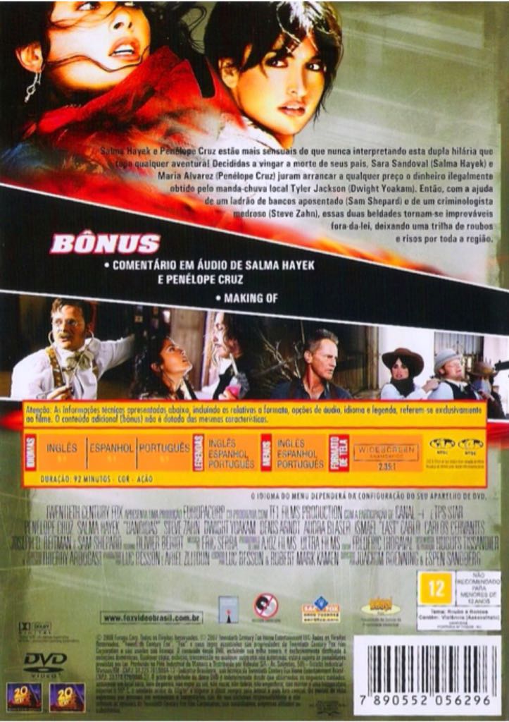 Bandidas Blu-ray movie collectible [Barcode 886977126994] - Main Image 2