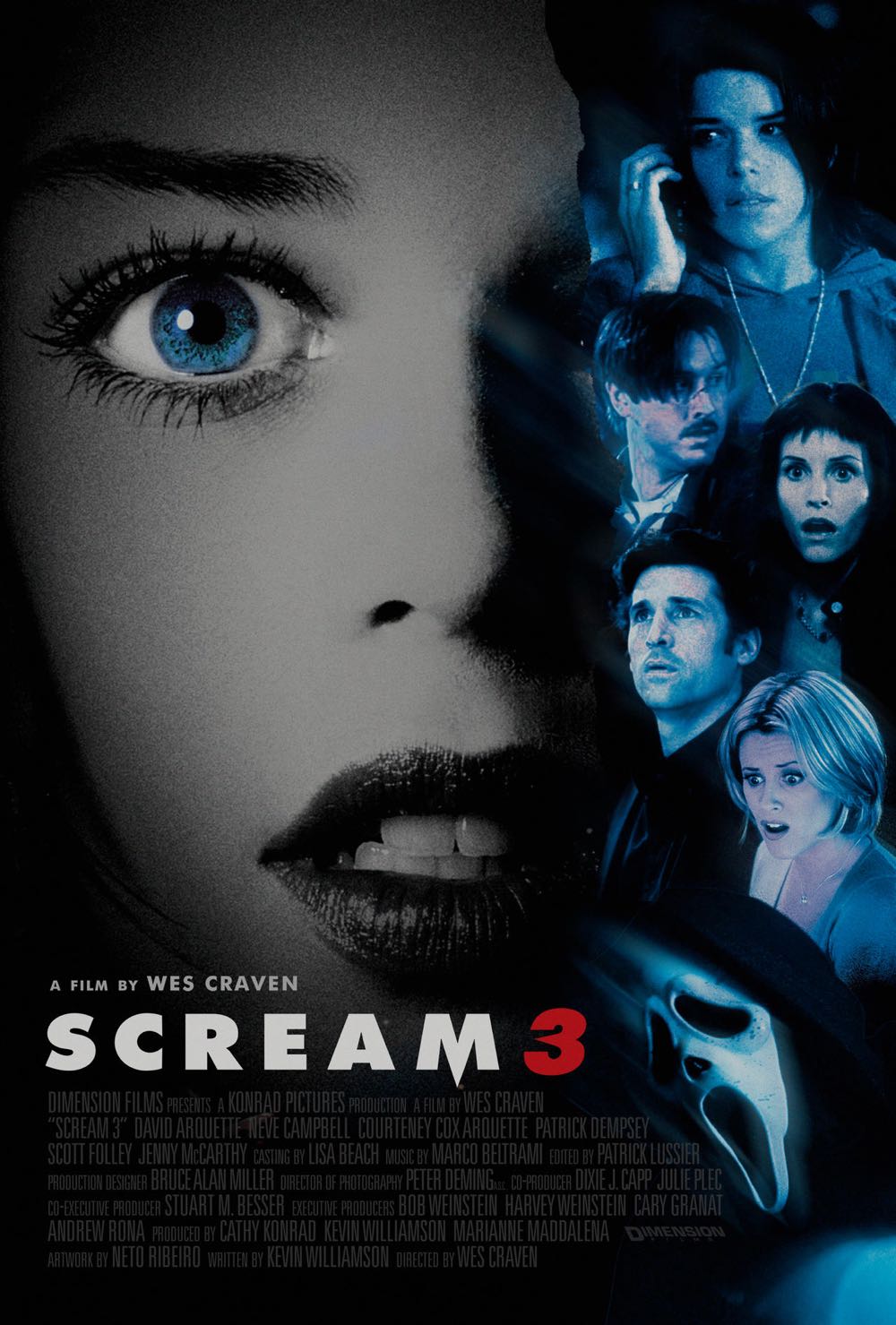 Scream 3 Blu-ray movie collectible [Barcode 065935839354] - Main Image 3