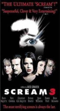 Scream3 VHS movie collectible [Barcode 5017186112101] - Main Image 1