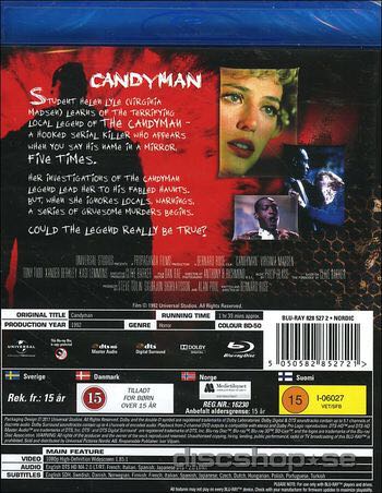Candyman Blu-ray movie collectible [Barcode 5050582849639] - Main Image 2