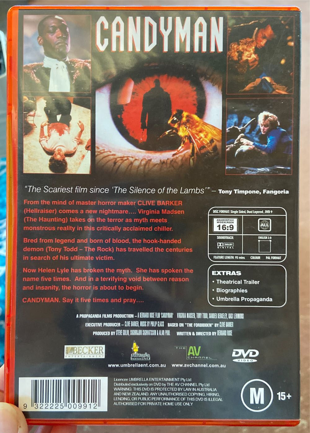 Candyman Fandango at Home movie collectible [Barcode 9322225009912] - Main Image 3