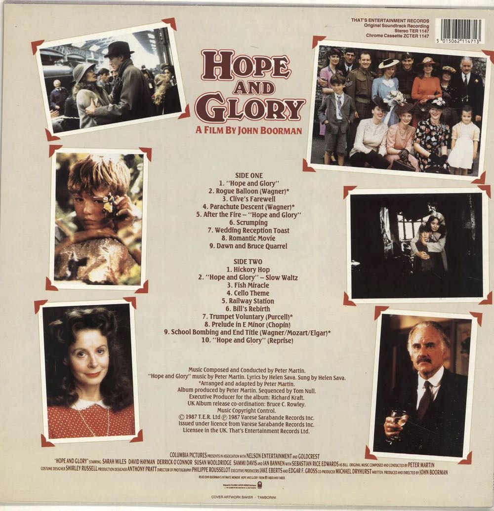 Hope And Glory DVD movie collectible [Barcode 027616862792] - Main Image 3