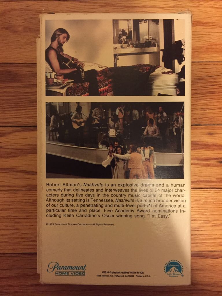 Nashville DVD movie collectible [Barcode 097360882148] - Main Image 2