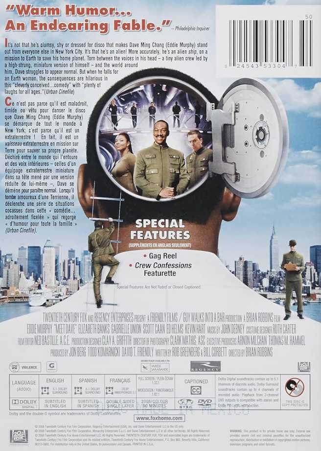 Meet Dave DVD movie collectible [Barcode 024543546979] - Main Image 4