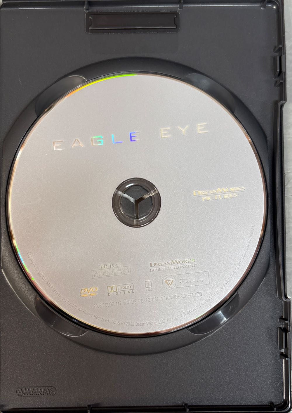 Eagle Eye DVD movie collectible [Barcode 097363492665] - Main Image 3