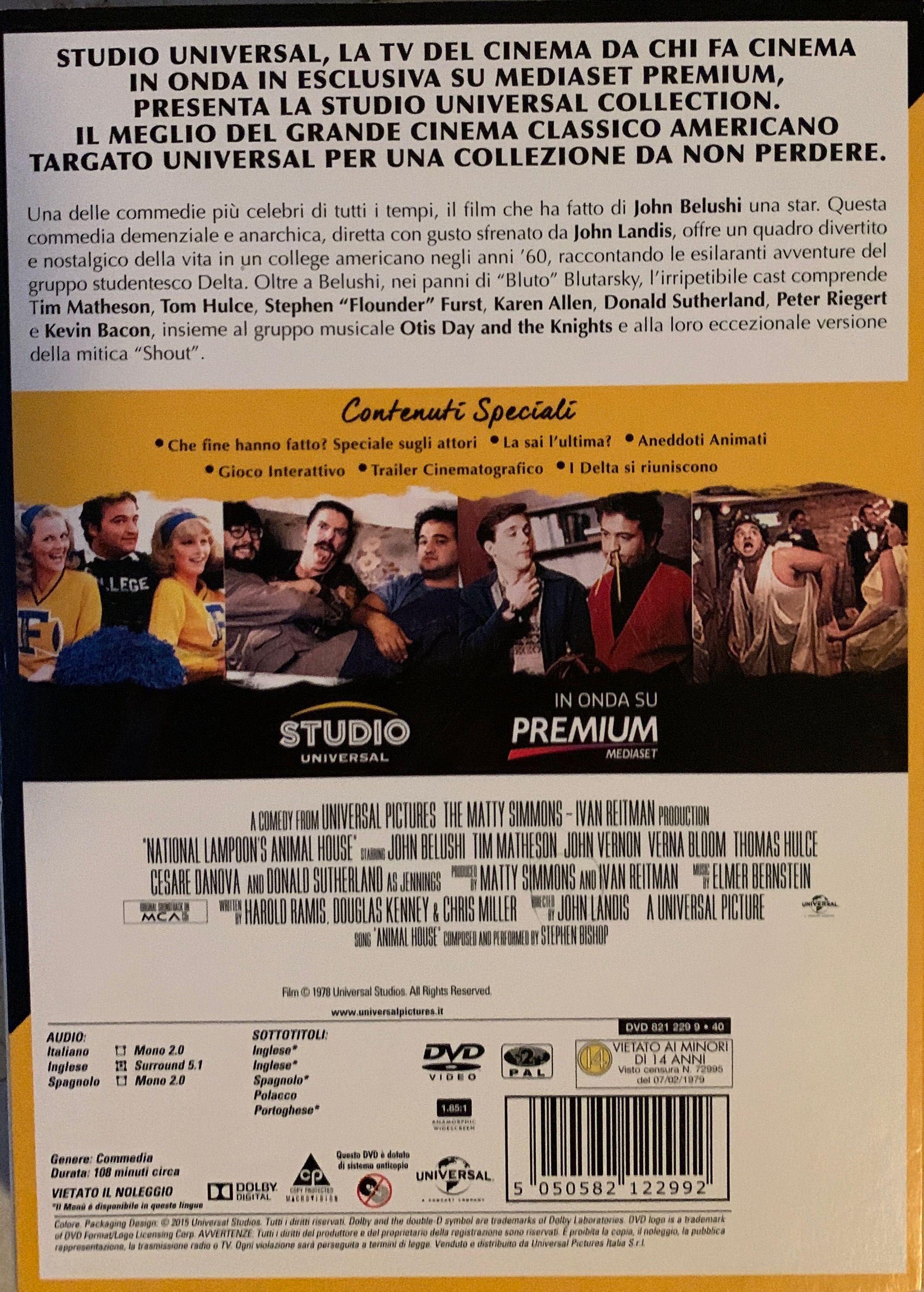 Animal House DVD movie collectible [Barcode 5050582122992] - Main Image 2