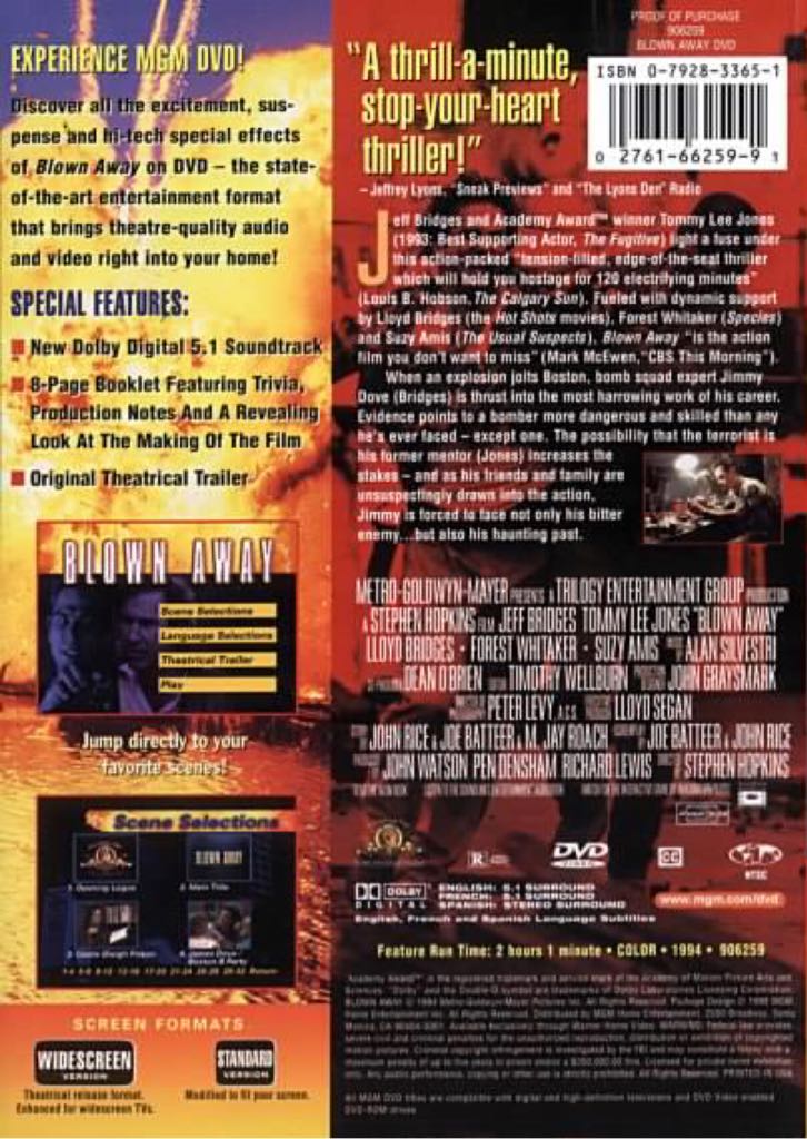 Blown Away  movie collectible [Barcode 8983086825991] - Main Image 2