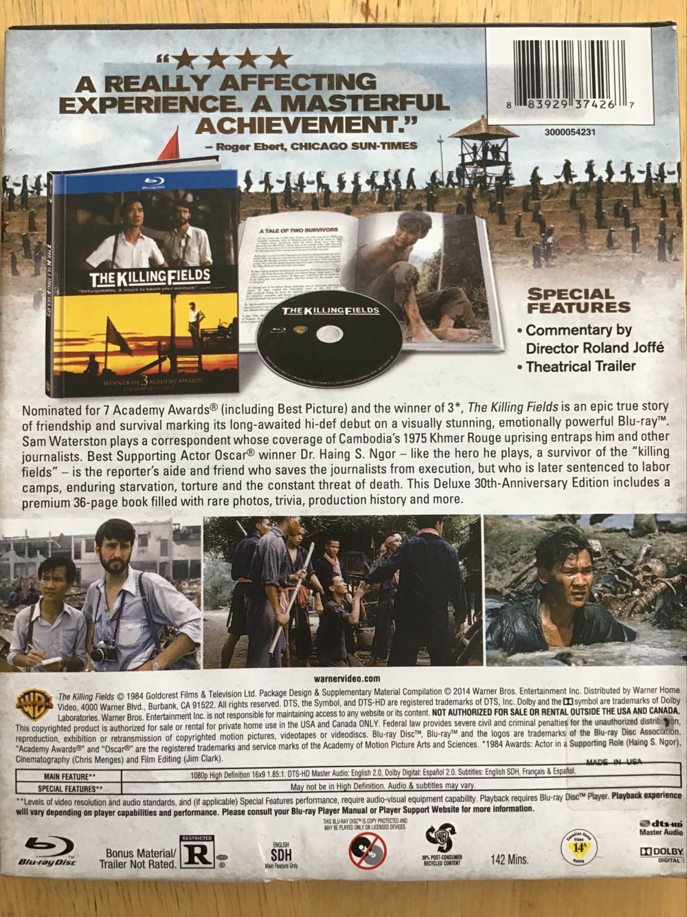 The Killing Fields Apple TV movie collectible [Barcode 883929374267] - Main Image 2