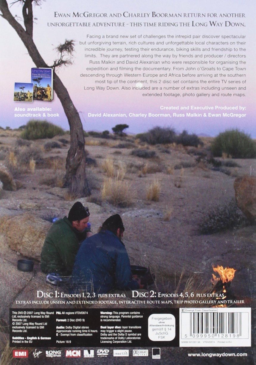 Long Way Down DVD movie collectible [Barcode 825452507255] - Main Image 2