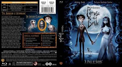 Cartoon Corpse Bride DVD movie collectible [Barcode 7321944593513] - Main Image 2