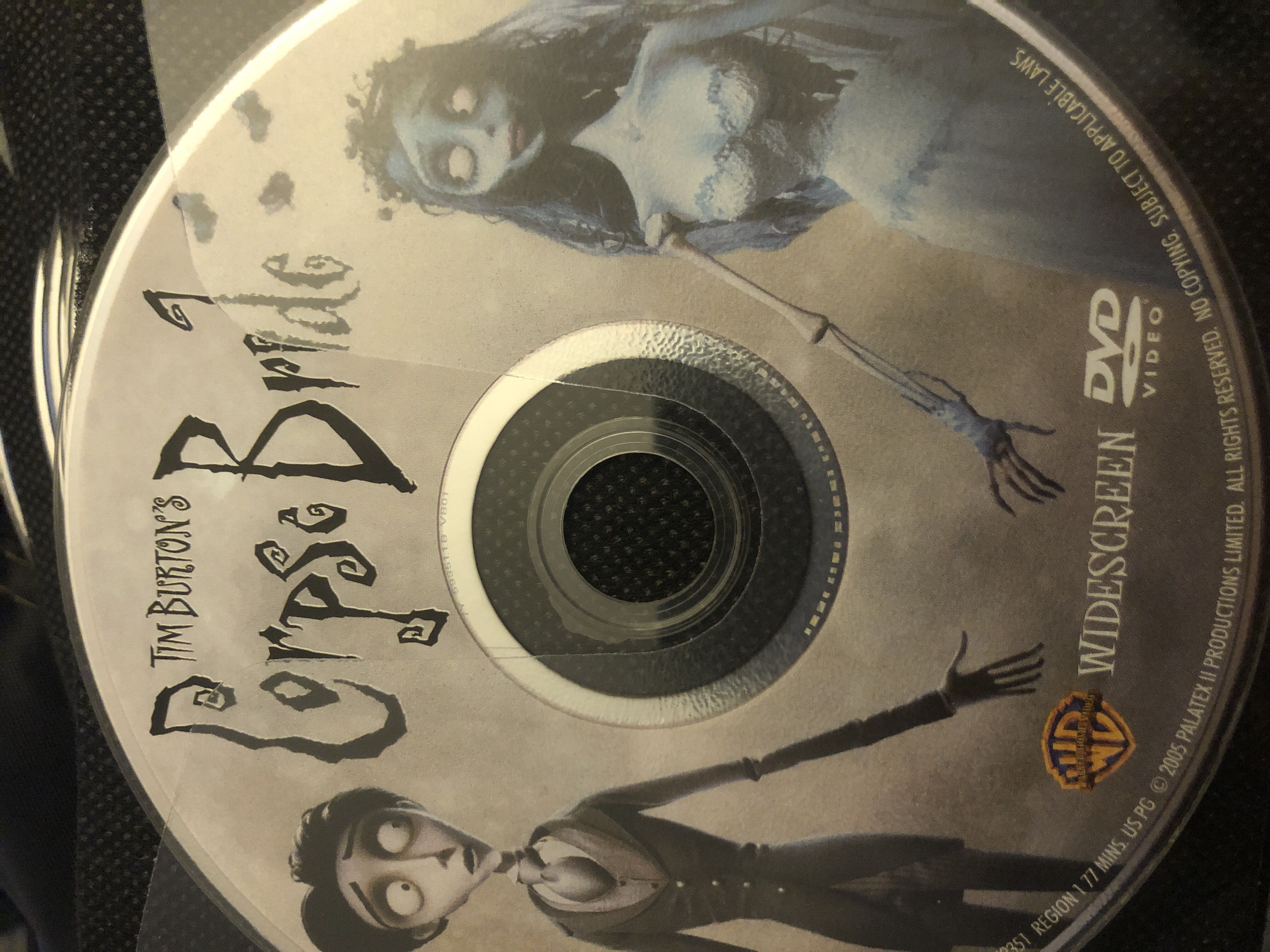 Cartoon Corpse Bride DVD movie collectible [Barcode 7321944593513] - Main Image 3