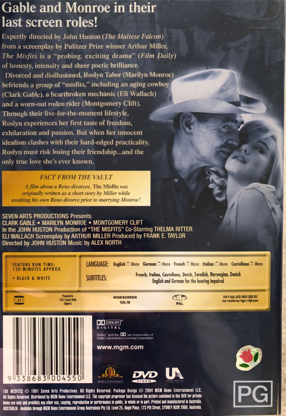 Misfits * (11-37) Digital Copy movie collectible [Barcode 9338683004550] - Main Image 2