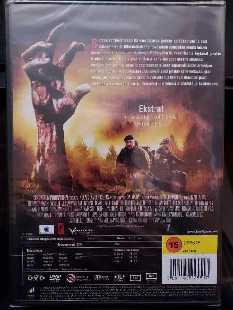 Outpost DVD movie collectible [Barcode 5051160225517] - Main Image 2