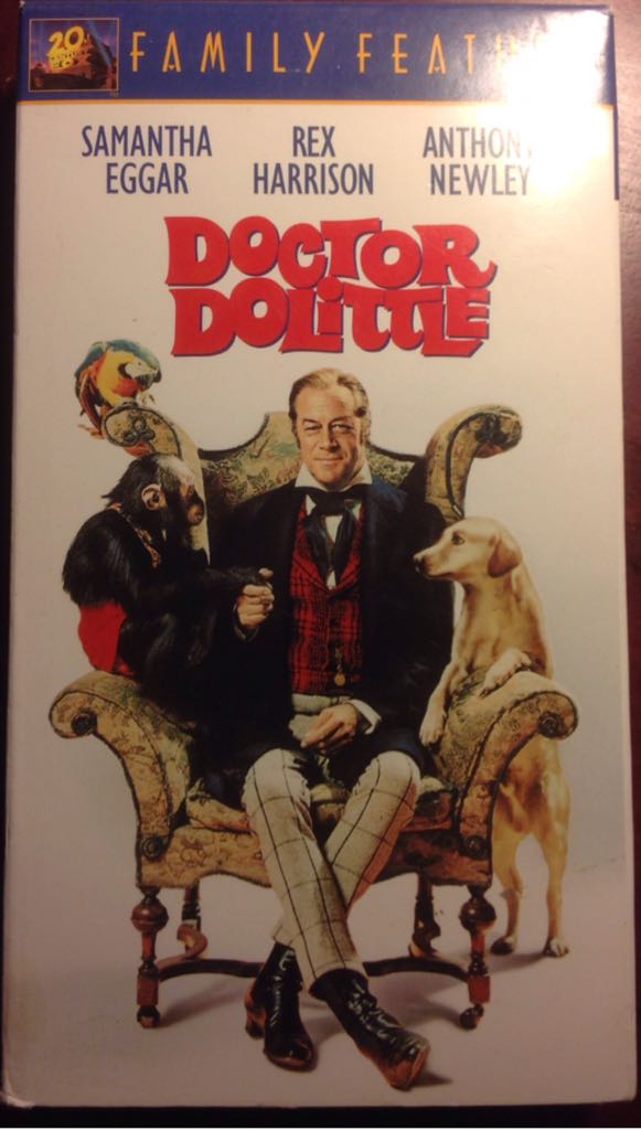 Doctor Dolittle VHS movie collectible [Barcode 024543014720] - Main Image 1