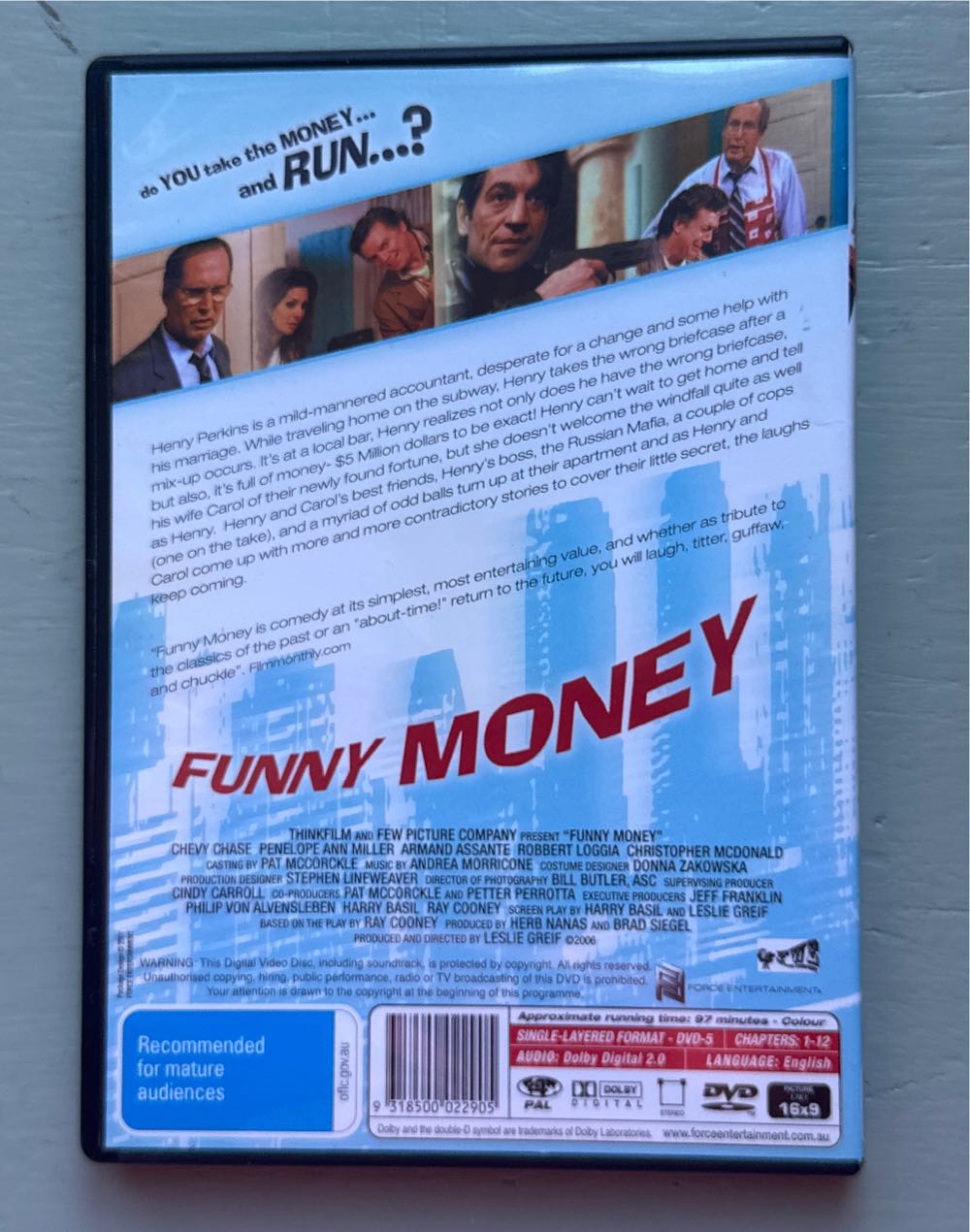 Funny Money (2005) DVD DVD movie collectible [Barcode 9318500022905] - Main Image 2