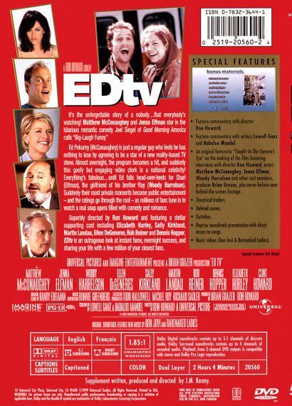 EDtv DVD movie collectible [Barcode 4030521306288] - Main Image 4