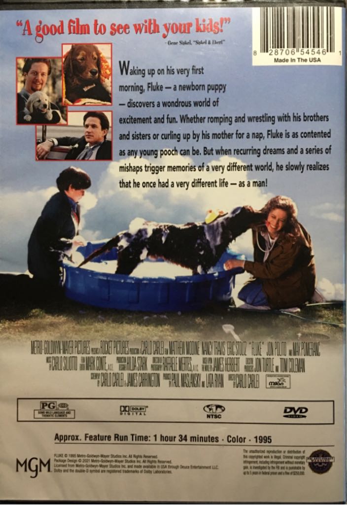 Fluke DVD movie collectible [Barcode 9338683000576] - Main Image 2