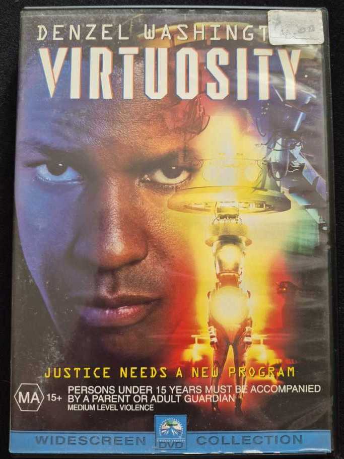Virtuosity DVD movie collectible [Barcode 9317206041746] - Main Image 2