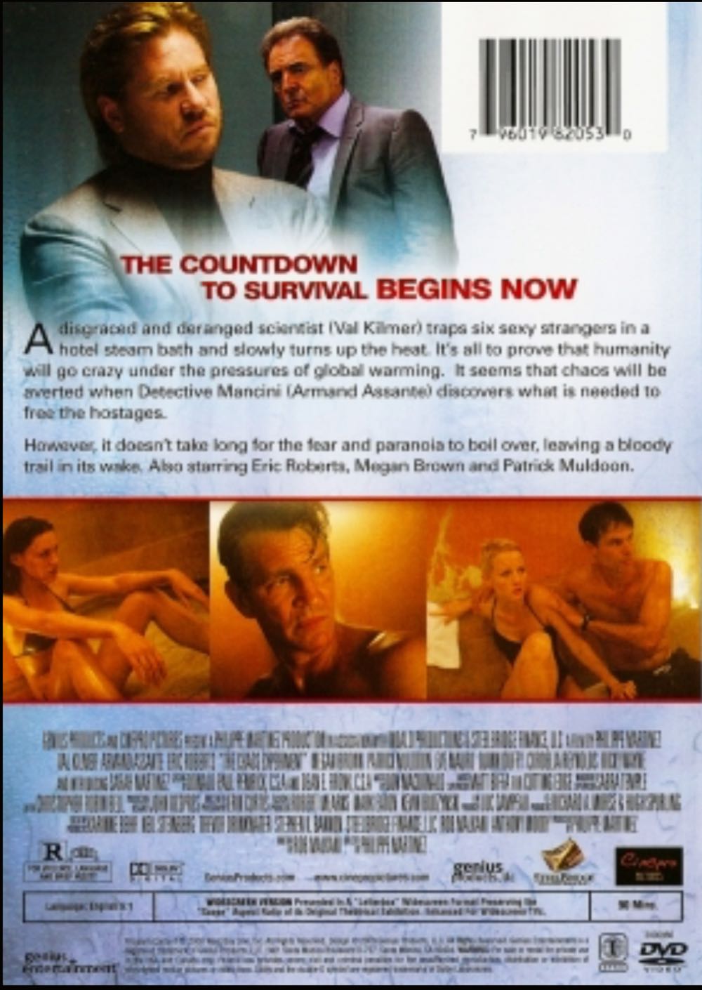 The Chaos Experiment (Val Kilmer) DVD movie collectible [Barcode 9601982053] - Main Image 2