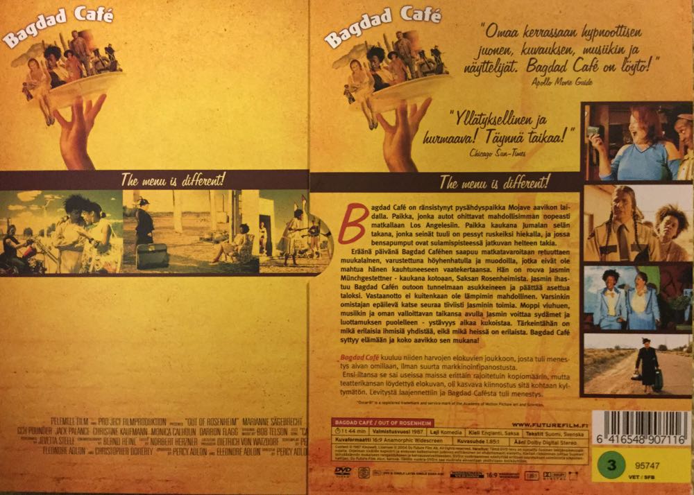 Bagdad Cafe  movie collectible [Barcode 883904193869] - Main Image 2