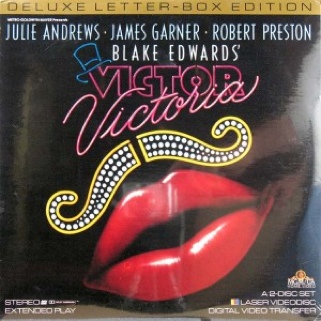 Victor Victoria Laser Disc movie collectible [Barcode 027616173768] - Main Image 1