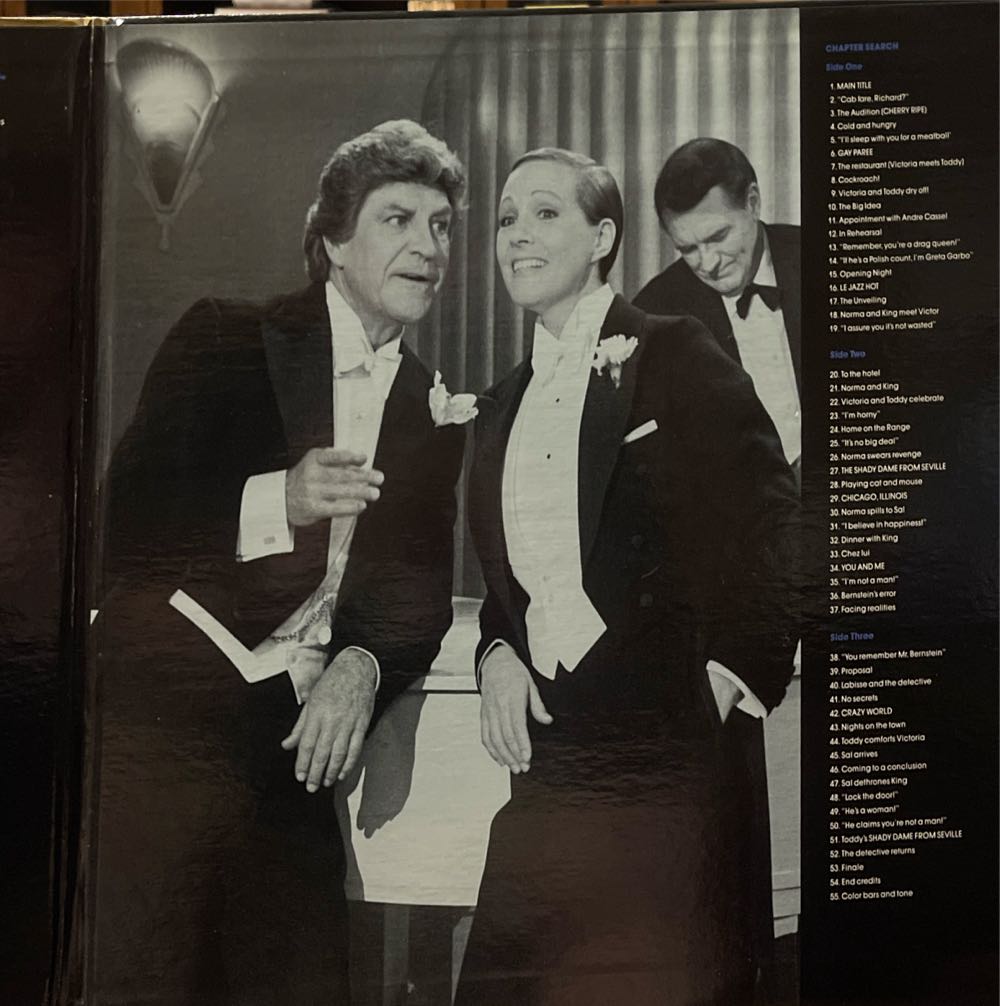 Victor Victoria Laser Disc movie collectible [Barcode 027616173768] - Main Image 3
