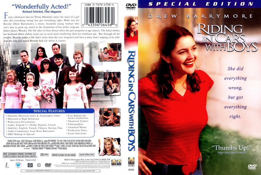 Riding in Cars With Boys DVD movie collectible [Barcode 043396064560] - Main Image 2