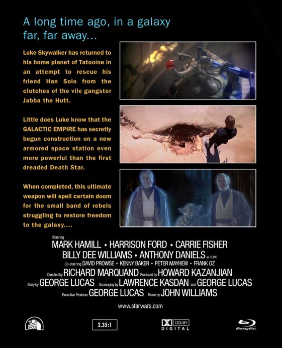 Return of the Jedi Blu-ray movie collectible - Main Image 2