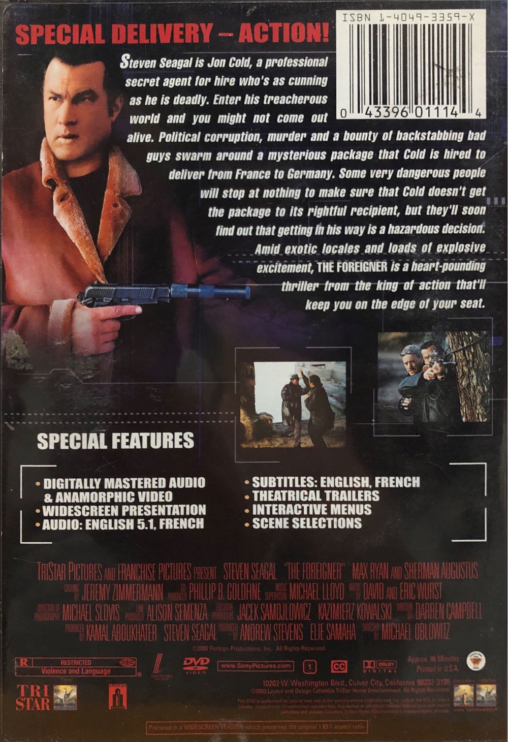 The Foreigner Digital Copy movie collectible [Barcode 043396011144] - Main Image 2