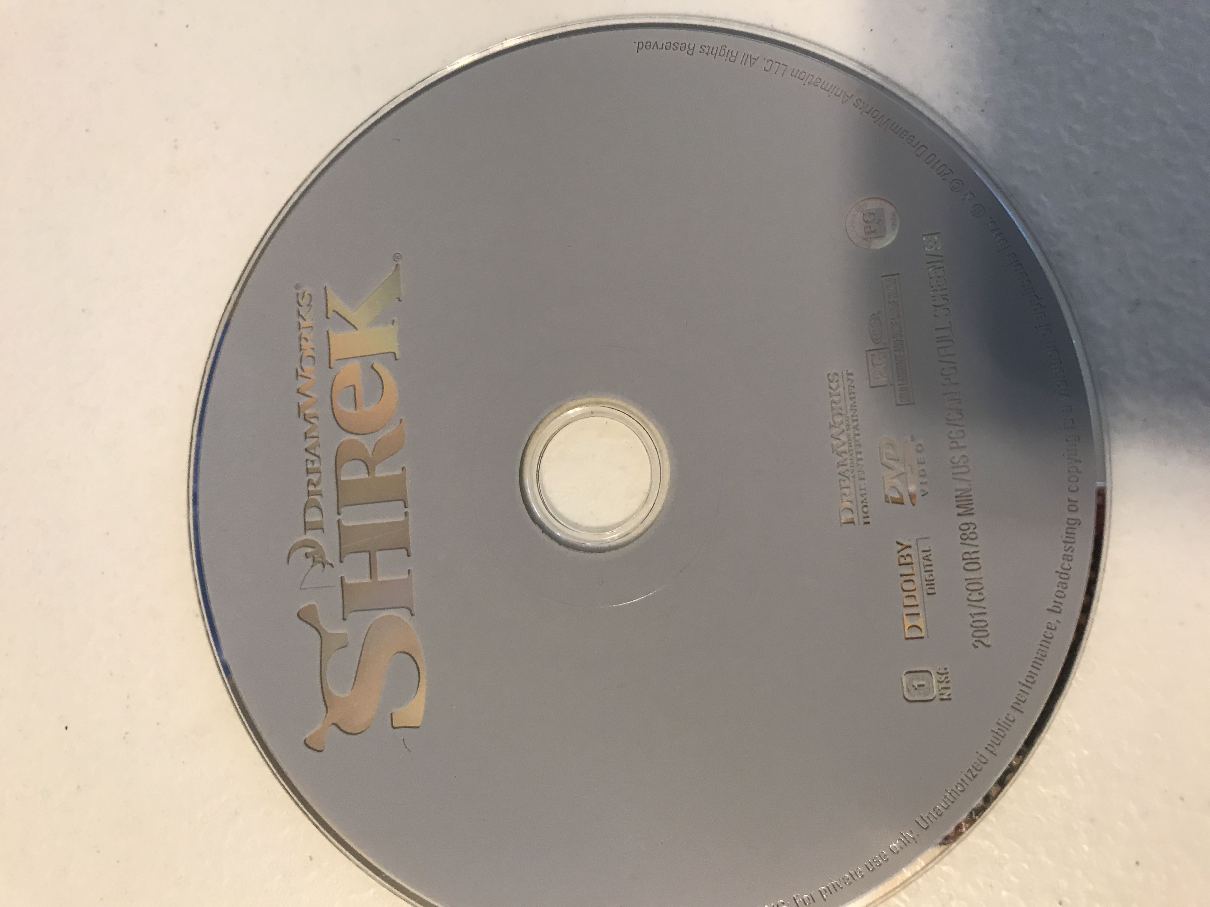 Shrek DVD movie collectible [Barcode 097360747249] - Main Image 3