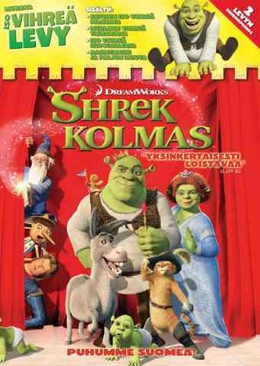 Shrek 3 DVD movie collectible [Barcode 7332505000913] - Main Image 1