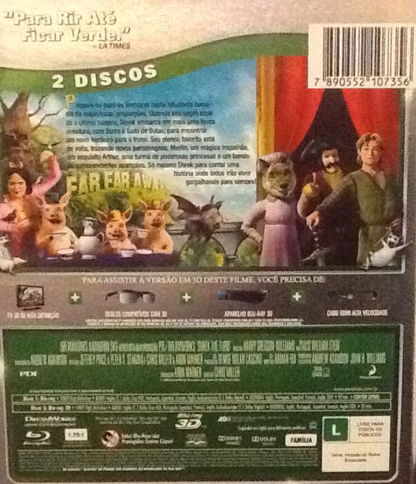 Shrek 3 Blu-ray movie collectible - Main Image 2