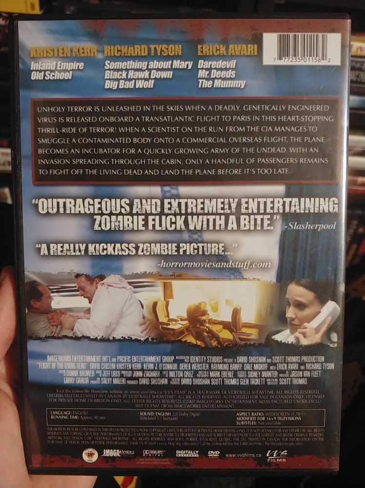 Flight Of The Living Dead DVD movie collectible [Barcode 777235011582] - Main Image 2