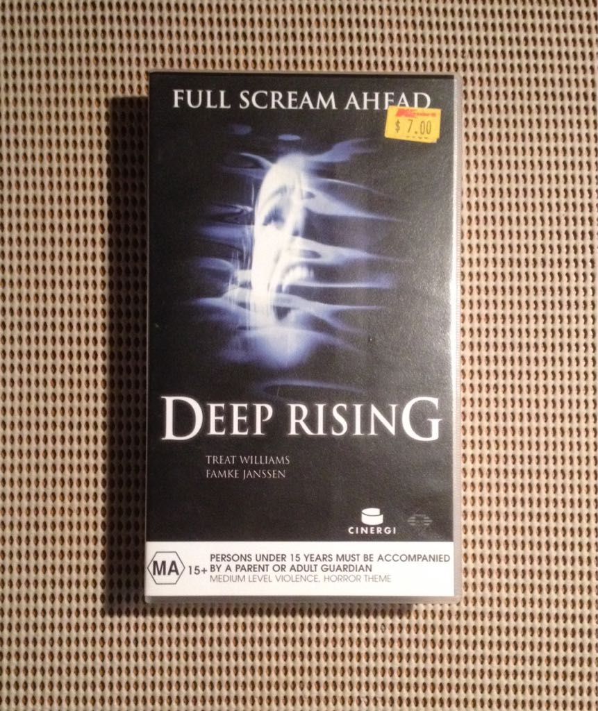 Deep Rising VHS movie collectible [Barcode 8010020064120] - Main Image 2