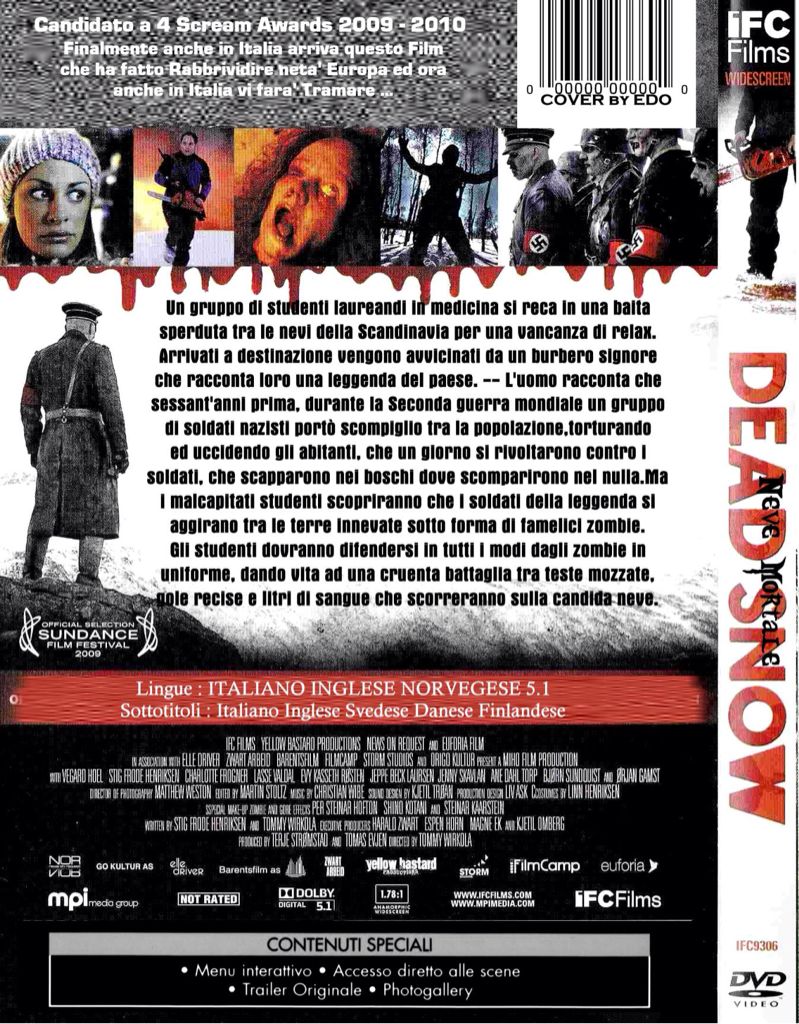 Dead Snow DVD movie collectible [Barcode 5030305513504] - Main Image 2