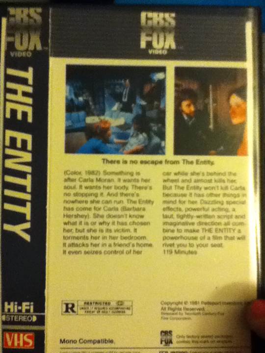 El Ente Blu-ray movie collectible [Barcode 5039036024082] - Main Image 2