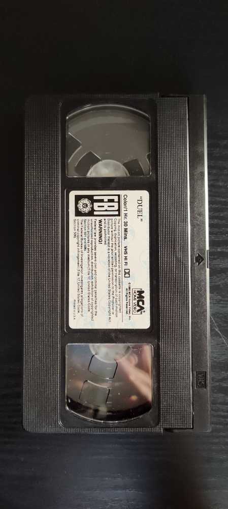 Duel (1971) VHS movie collectible [Barcode 096895509636] - Main Image 4