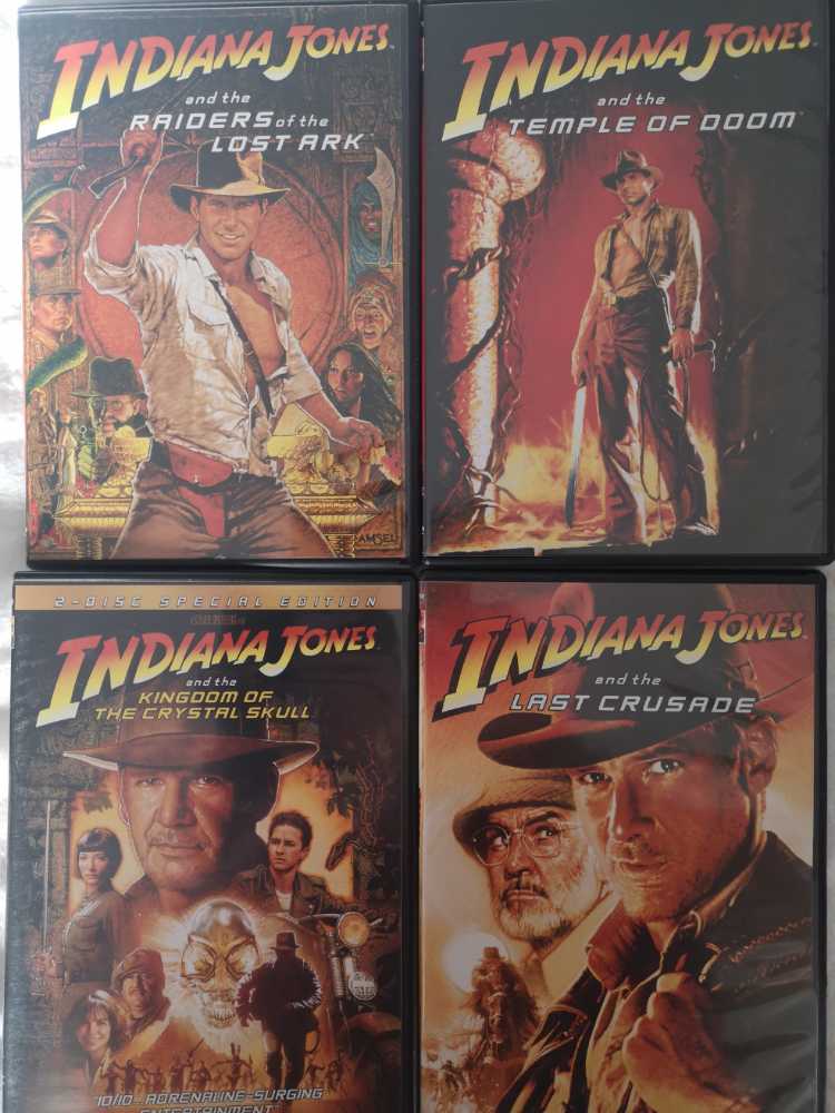 Indiana Jones - The Complete Collection Blu-ray movie collectible [Barcode 11111014232] - Main Image 3