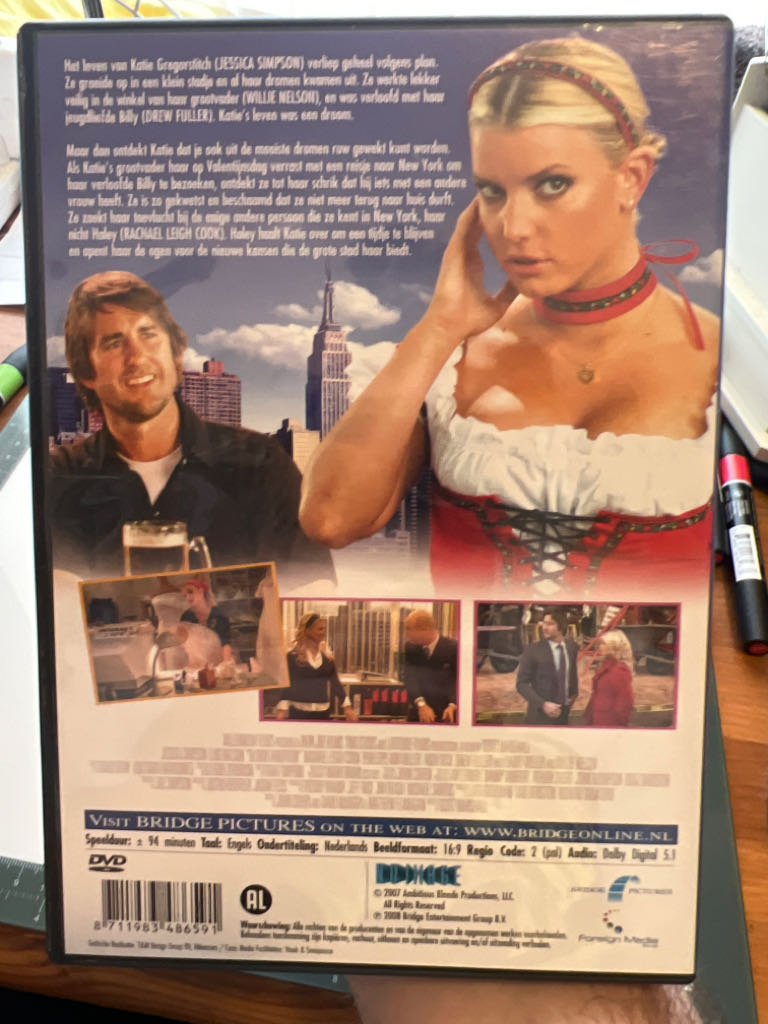 Blonde Ambition DVD movie collectible [Barcode 8711983486591] - Main Image 2