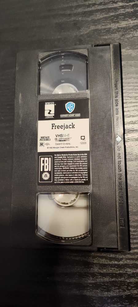 Freejack VHS movie collectible [Barcode 085391232834] - Main Image 4