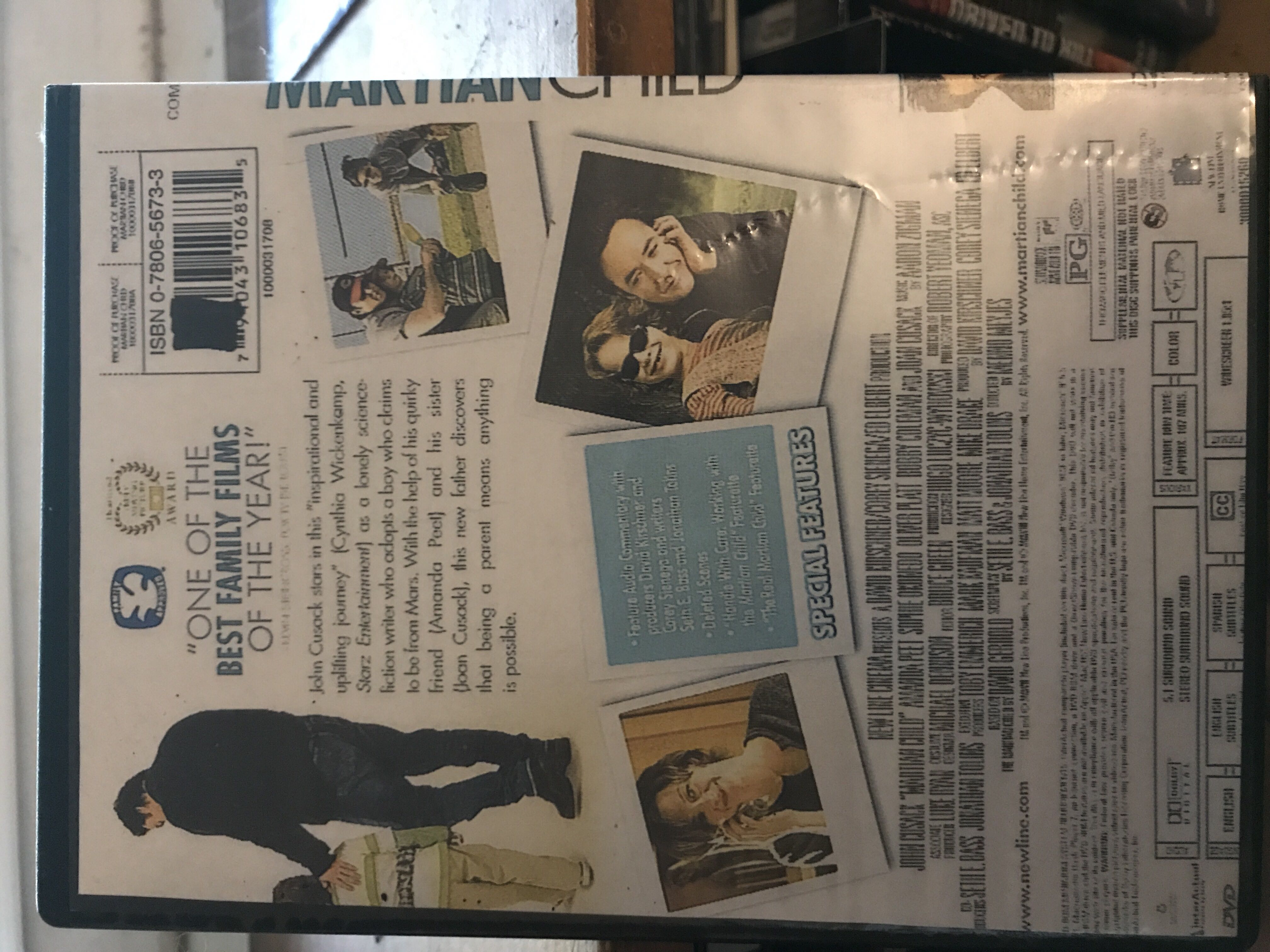 Martian Child Digital Copy movie collectible [Barcode 5017239195556] - Main Image 2