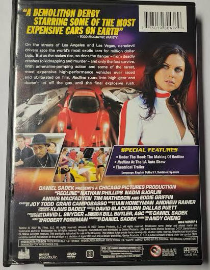 Red Line DVD movie collectible [Barcode 796019804769] - Main Image 2