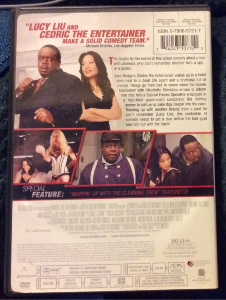 Code Name: The Cleaner DVD movie collectible [Barcode 794043107320] - Main Image 2