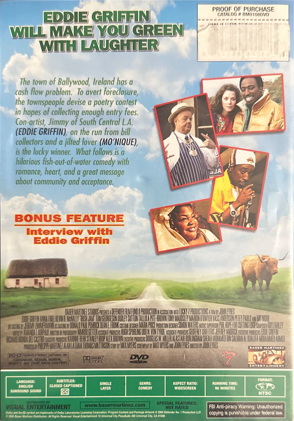 Irish Jam DVD movie collectible [Barcode 855280001083] - Main Image 2