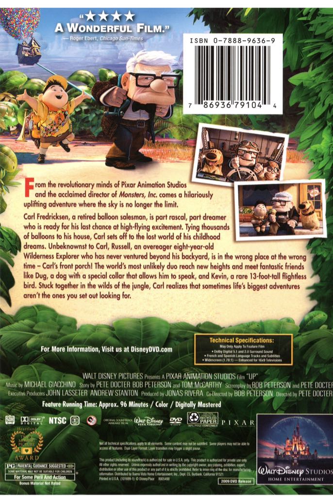 Up DVD movie collectible [Barcode 7509656784218] - Main Image 2