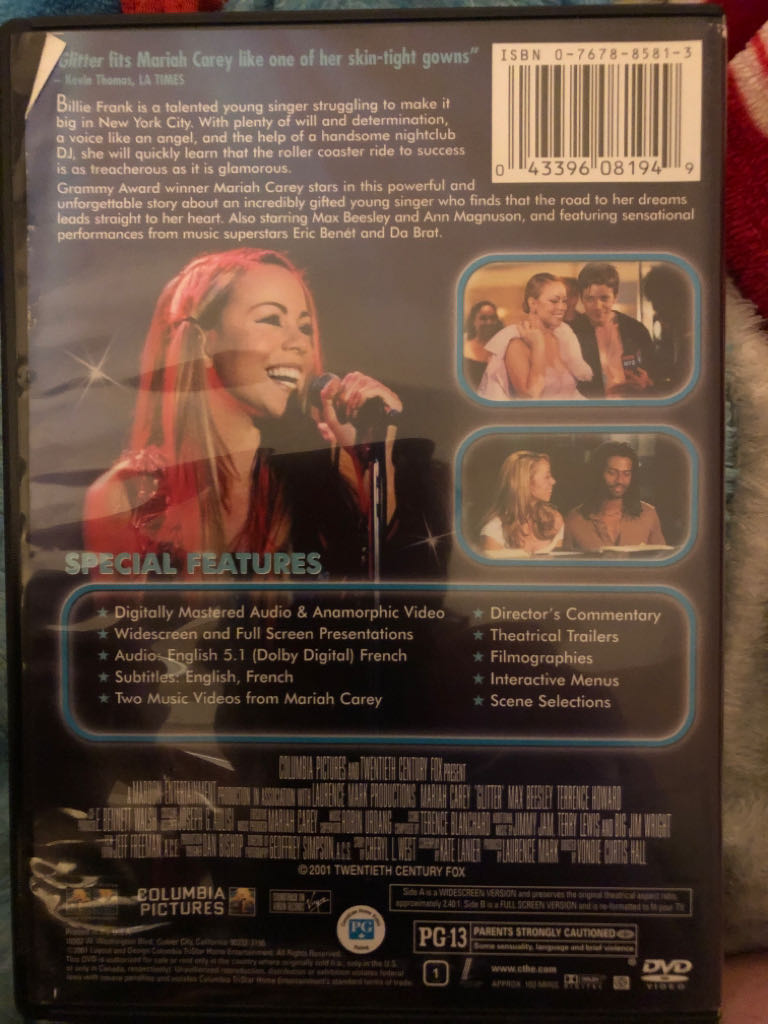 (002) Glitter DVD-R movie collectible [Barcode 043396081949] - Main Image 2